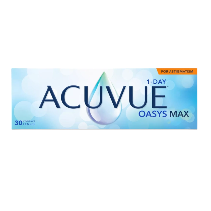 ACUVUE® OASYS MAX 1-Day for ASTIGMATISM *NEW*