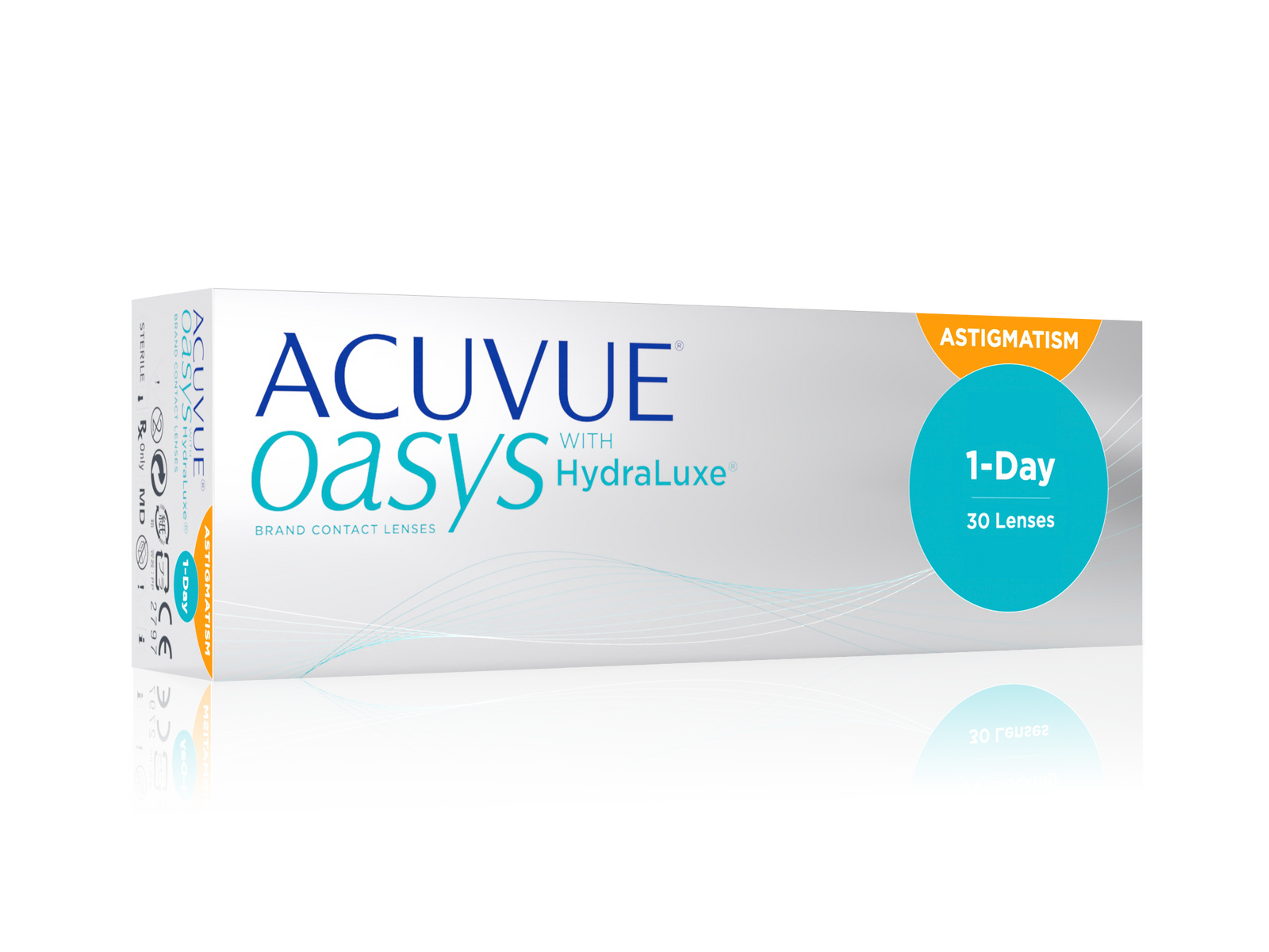 ACUVUE OASYS® 1-Day with HydraLuxe™ for Astigmatism