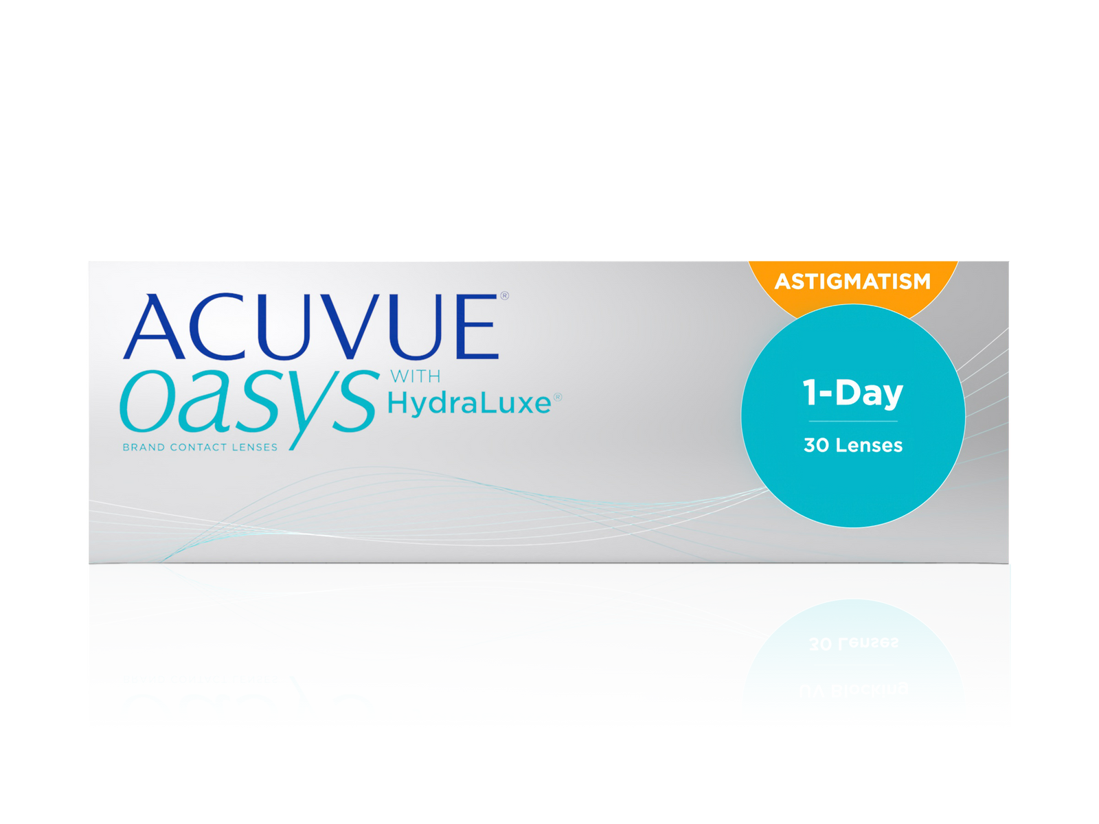 ACUVUE OASYS® 1-Day with HydraLuxe™ for Astigmatism