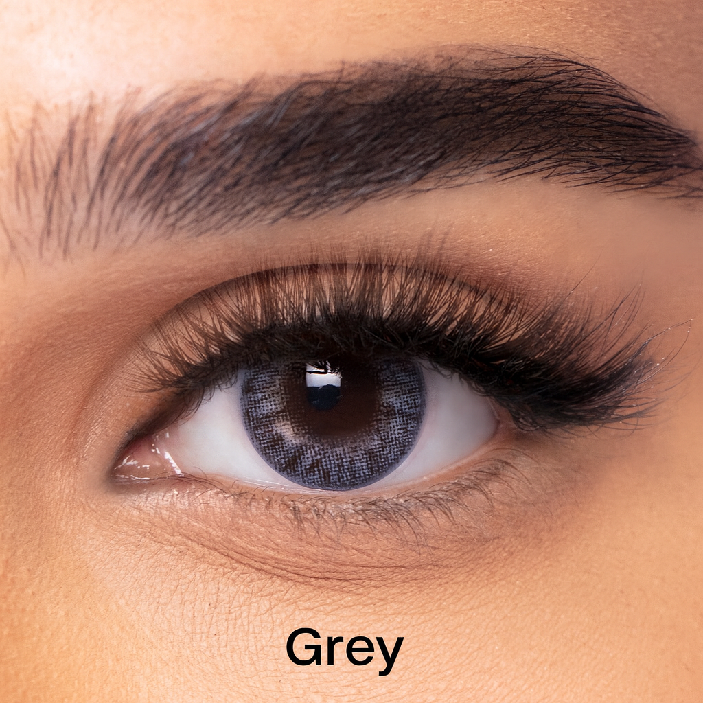 FreshLook ONE-DAY Grey colour contact lenses by Alcon — soft daily lenses that enhance natural eye tone with subtle, cool grey definition.