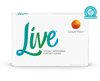 Live daily contact lenses 30 pack by CooperVision — breathable silicone hydrogel daily disposable lenses with AquaGen Technology.