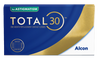 TOTAL30® for Astigmatism monthly contact lenses by Alcon — toric lenses with Water Gradient™ and CELLIGENT™ Technology for stable, comfortable vision.