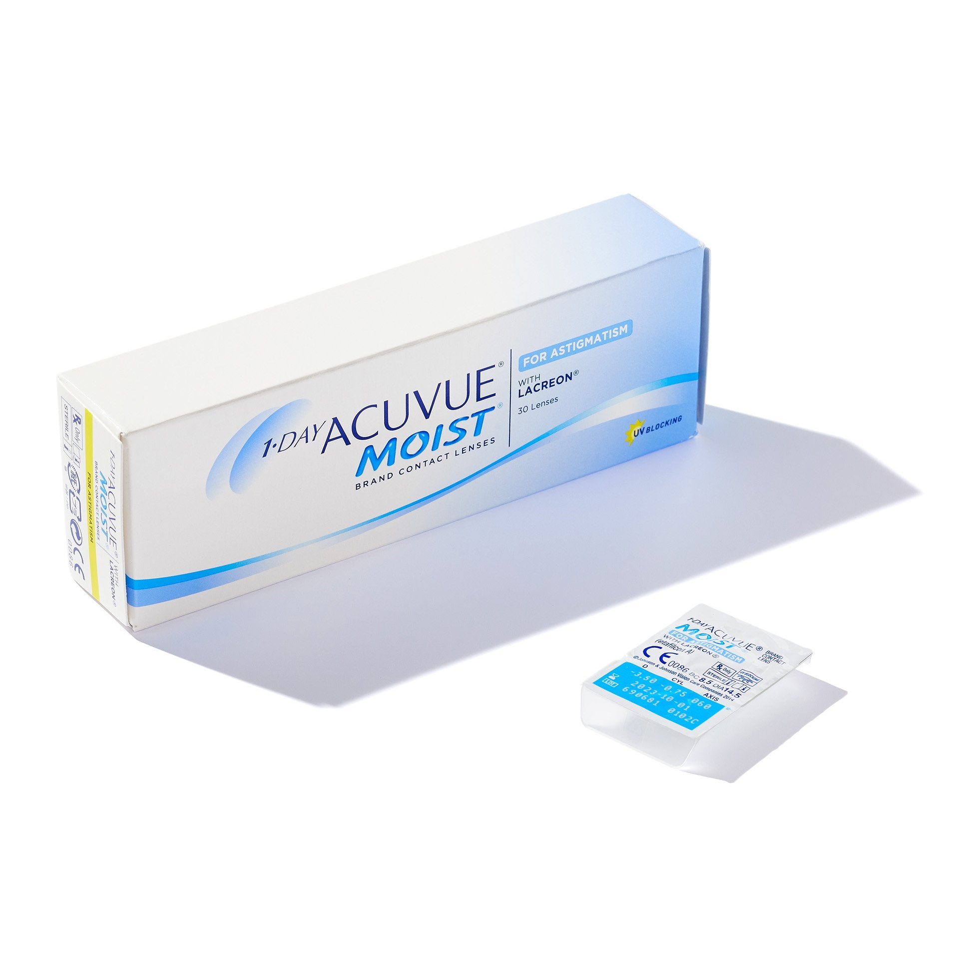 1-DAY ACUVUE® Moist for Astigmatism