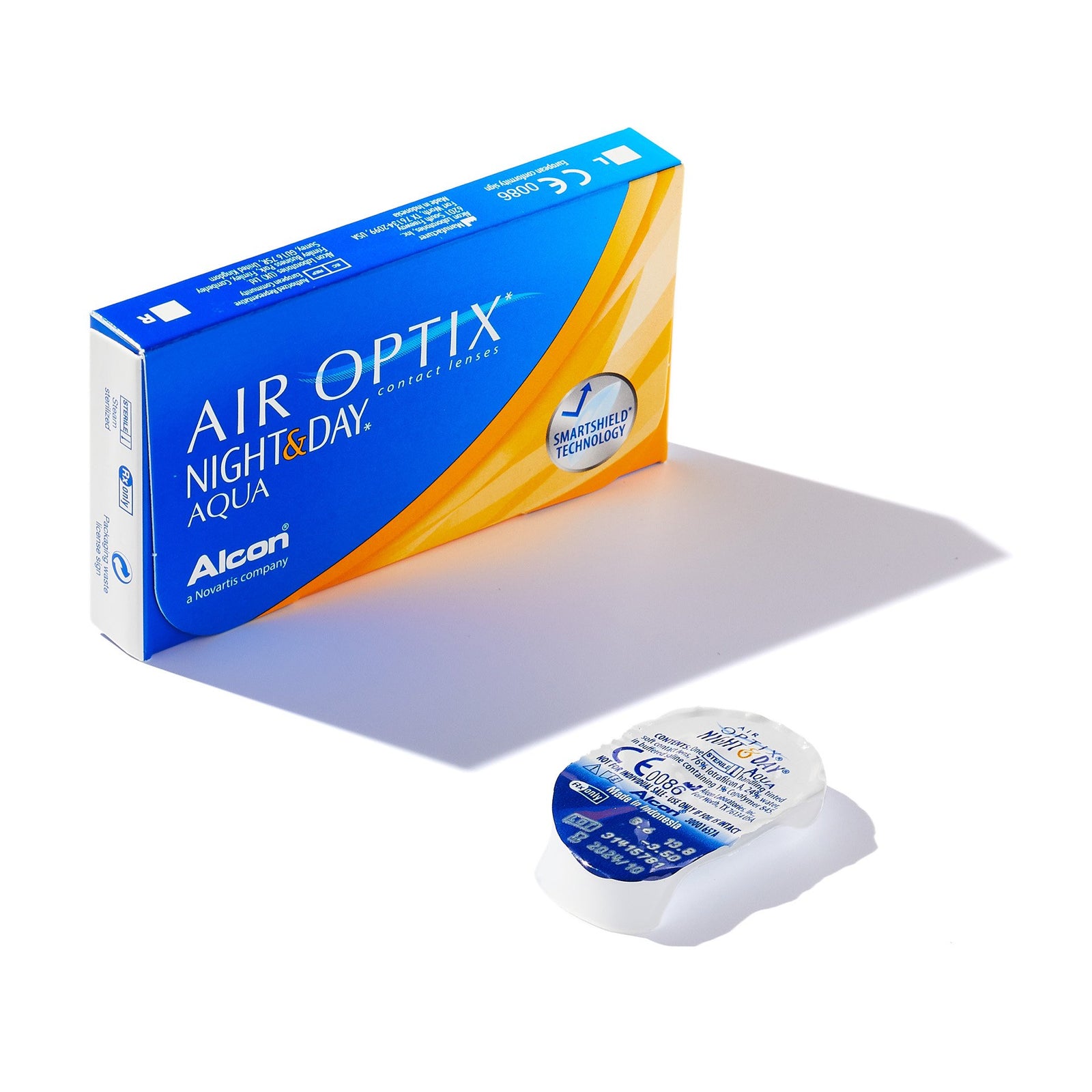 AIR OPTIX NIGHT & DAY AQUA contact lenses 3 pack/6 pack by Alcon — the most breathable monthly lenses on the market, designed for up to 30 days of continuous wear.